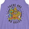 - Teenage Mutant Ninja Turtles - Leo and Brothers There Are No Rules Graphic Sleeveless Aline Dress - 2 of 3