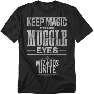 Harry Potter Wizards Unite Hidden Magic Adult T-Shirt - 1 of 4