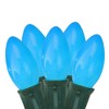 Northlight Opaque C9 Christmas String Lights - Sky Blue - 24' Green Wire - 25ct - 2 of 3