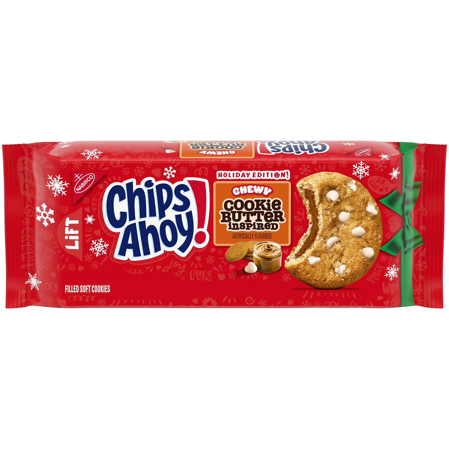 Chips Ahoy! Holiday Butter Cookies - 9.9oz