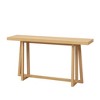 Anybear 59.84'' Console Table, Stylish Rectangular Entryway Table, Sofa Table for Entrance, Hallway, Living Room, Bed Room and Patio - 2 of 4