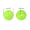 Unique Bargains Round Loose Silicone Beads for DIY Keychain Jewelry Making 50 Pcs - 3 of 4
