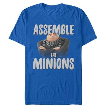Men's Despicable Me Gru Assemble the Minions T-Shirt