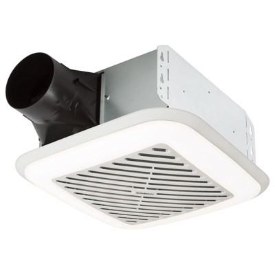 Broan-NuTone 791LED Flex Series 110 CFM 1.5 Sones Bathroom Ventilation Fan with Lighting