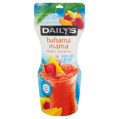 Daily s Bahama Mama Frozen Cocktail 10 Fl Oz Pouch Target