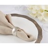 Saro Lifestyle Napkin Rings With Harlequin Design (Set of 4) - 4 of 4