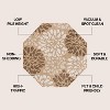JONATHAN Y Zinnia Modern Floral Textured Weave Indoor/Outdoor Area Rug - 3 of 4