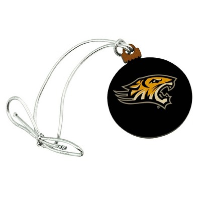 Towson University Tigers Logo Mini Small Tiny Wood Christmas Tree Holiday Ornament