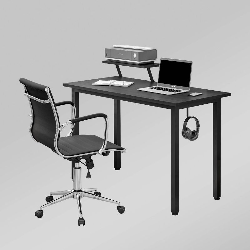Computer Desk with Stand Black -Techni Mobili, 3 of 13