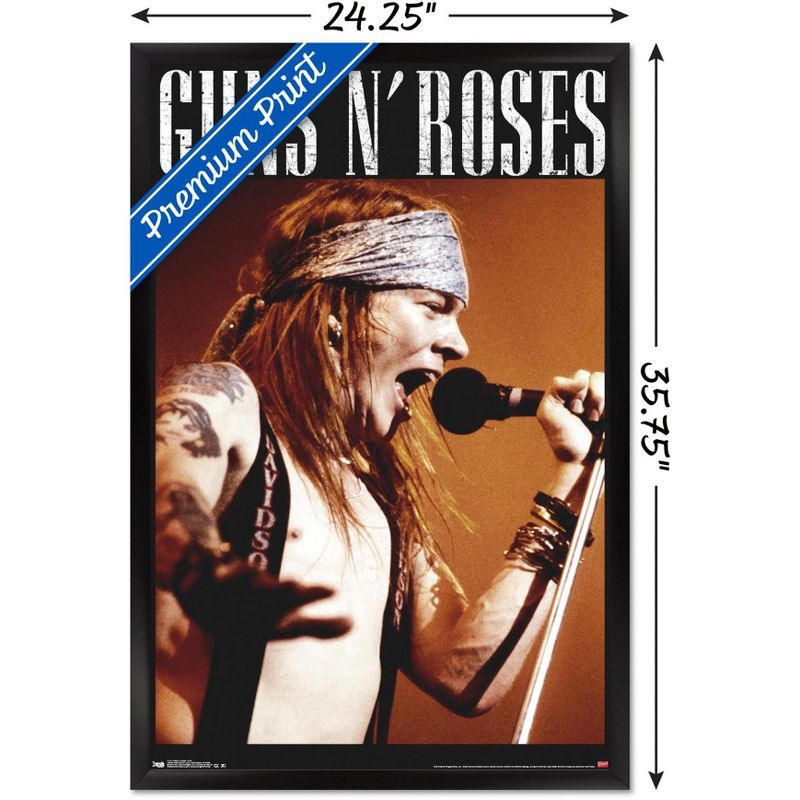Trends International Guns N' Roses - Axel Framed Wall Poster Prints, 3 of 7