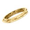 Ross-Simons Italian 18kt Gold Over Sterling Jewelry Set: 3 Hammered Bangle Bracelets - 3 of 4