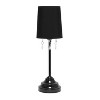 Creekwood Home 17.25" Contemporary Crystal Droplet Table Lamp - 2 of 4