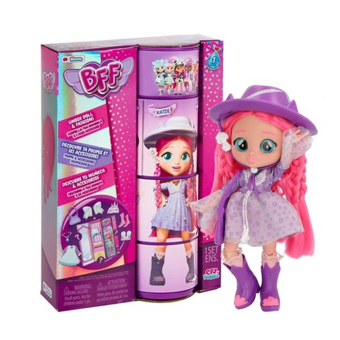 Cry Babies Bff Katie Fashion Doll With 9+ Surprises : Target