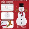 Mr Ironstone 5ft Lighted Snowman, Large Outdoor Christmas Decoration with 200 LED Lights, Multicolored Scarf and Hat - 3 of 4