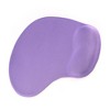 Unique Bargains Soft Comfort Wrist Gel Rest Support Mouse Pad Purple 1 Pc - image 2 of 4