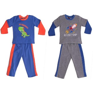 At The Buzzer Boys Two Piece Fleece Set (Pack of 2) - 1 of 3