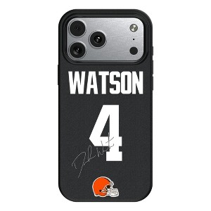 NFL Cleveland Browns Players Game Tactic MagSafe Compatible Cell Phone Case for Apple iPhone 17 Series - 1 of 4