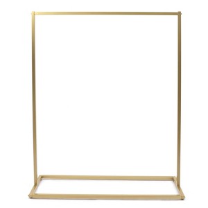 YIYIBYUS Metal Clothes Rack, Clothing Display Stand, Clothes Rack for Clothing Stores, Gold - 1 of 4