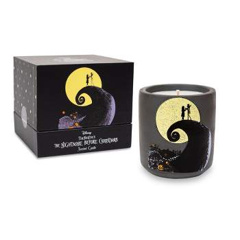 Ukonic Disney The Nightmare Before Christmas 7-Ounce Scented Candle In Concrete Jar