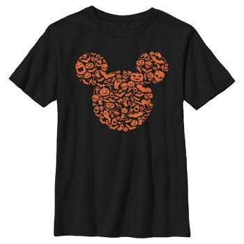 Boy's Disney Mickey and Friends Halloween Silhouette T-Shirt