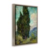 Stupell Industries Van Gogh Cypress Landscape Floating Frame Canvas Art - 2 of 4