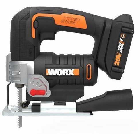 Worx Wx550l 20v Power Share Axis Cordless Reciprocating & Jig Saw (battery  & Charger Included) : Target