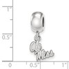 Black Bow Jewelry Sterling Silver Mississippi Rebels NCAA Bead Charm - 3 of 4