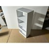 Racxily toy Storage Cabinet Organizer & Book Organizer Tier White Bookcase, MDF, Large Storage + Safe Rounded Edges, Easy Assembly for Playroom - 2 of 4