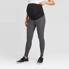 Crossover Panel Active Maternity Leggings - Isabel Maternity by Ingrid & Isabel™ - image 3 of 4