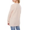Girl's Open Front Cardigan Long Sleeve Knit Sweaters Kids Solid Cute Casual Loose Outerwear Coats with Pockets - 4 of 4