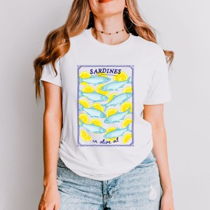 Simply Sage Market Sardines In Olive Oil Short Sleeve Tee - 1 of 4