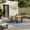 Nourison Horizon Indoor/Outdoor Modern Grid Flatweave Area Rug - 2 of 4