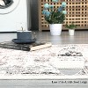 Vintage Distressed Rug for Living Room,Machine Washable Low-Pile Non-Slip Indoor Carpet,Stain-Resistant Easy-Clean Floor Mat for Kids Room - 3 of 4