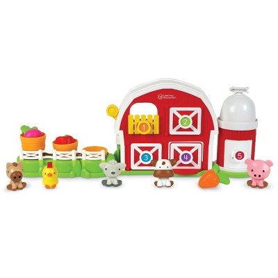 Peekaboo Multicolor Plastic Barnyard Playset for Toddlers
