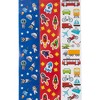 Juvale 9 Rolls 3000+ Transportation Stickers for Kids Birthday Party Favors, Spaceships Rockets Cars Trains Stickers - 3 of 4