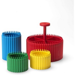 Room Copenhagen Crayola Ultimate 4 Piece Desk Organizer Set | Yellow | Blue | Red | Green - 1 of 3