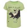 Disney Princess Descendants Raya and the Last Dragon Lilo & Stitch Encanto Girls 2 Pack Pullover T-Shirts Little Kid to Big Kid - 2 of 4