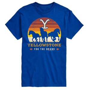 Men's - Yellowstone - Wild Horses Short Sleeve Graphic T-Shirt - 1 of 4