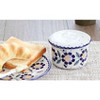 Blue Rose Polish Pottery M136 Manufaktura French Butter Dish - 3 of 4