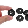 Unique Bargains Resin Craft DIY Round Flat 4-Hole Replacement Sewing Buttons 10 Pcs - 4 of 4