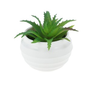 Unique Bargains Artificial Tree Plastic 3.15"x3.15"x3.15" 1 Pcs - 1 of 4