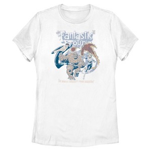 Womens Marvel: Fantastic Four The World's Greatest Team T Shirt - 1 of 4