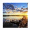 Trademark Fine Art - Beata Czyzowska Young Cloud Reflections Matted Framed Art - 3 of 4