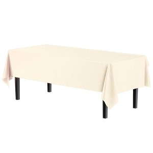 Crown Premium Quality Plastic Tablecloth Disposable - 1 of 4