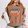 Simply Sage Market Women's Lightweight Garment Dyed Graphic Sweatshirt Retro Cozy Stacked Colorful - image 2 of 4