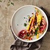 Libbey Austin 10 inch Porcelain Coupe Dinner Plate, Set of 4, White - 4 of 4