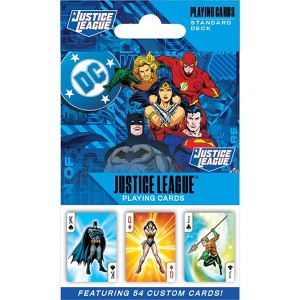 MasterPieces Officially Licensed Justice League Playing Cards - 54 Card Deck for Adults - 1 of 4