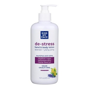 Kiss My Face Lavender and Ylang Ylang Hand & Body Lotion - 16 oz - 1 of 4