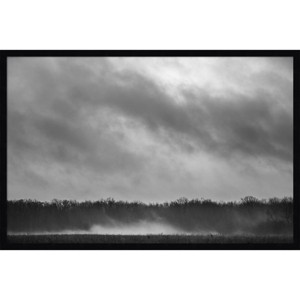 36" x 24" Winter Wind by F2images: Modern Landscape Art, Acrylic & Wood Frame - Amanti Art - 1 of 4
