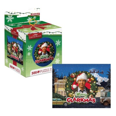 Aquarius Puzzles National Lampoon's Christmas Vacation Tin Globe 300 Piece Jigsaw Puzzle
